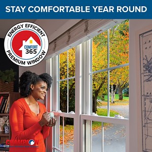 Champion's Comfort 365 Windows® keep your home comfortable, beautiful, and energy-efficient year round. Now Buy 2, Get 2 FREE* for a limited time. PLUS - NO Payments, NO Interest for 18 Months*** Get started today: http://bit.ly/3KIMZbY | Champion Windows & Home Exteriors