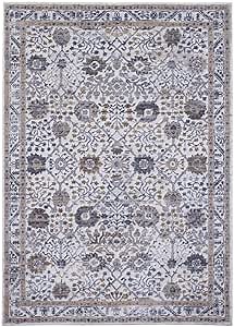 Home Dynamix Kenmare Celeste Rug, 5'3"x7'2" Rectangle, Gray/Oat