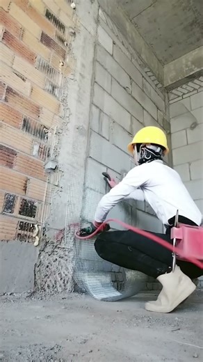 House wall wire ram installation process #shorts