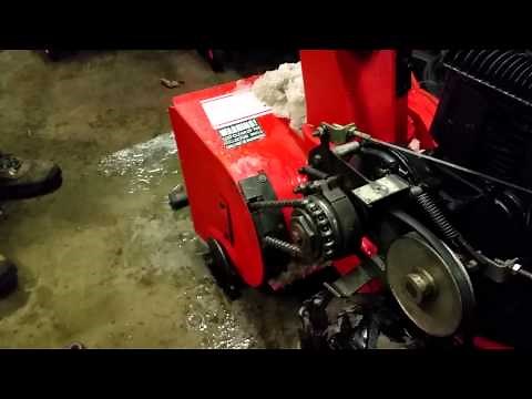 Atlas snow blower auger repair