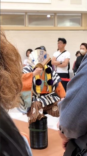 (20260504)京都 イオンモール北大路 大蔵流狂言「柿山伏」(6/1~2に平安神宮で第７５回京都薪能の公演にあたり、プロモーションのために能・狂言の一部を披露するプレ公演が行われました！)