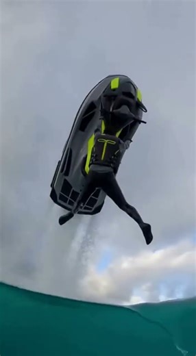 Jet Ski Rider Skips Across the Water After Crash!