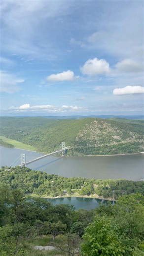 View of Bear Mountain Bridge from Bear Mountain State Park