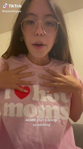 Tiptoe Tingles Shirt Tracing & Scratching ASMR