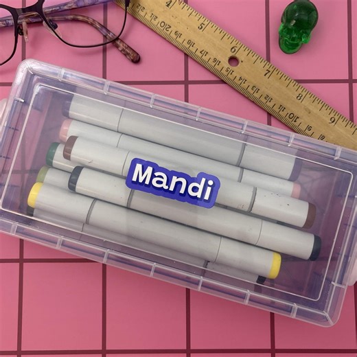 Custom Name Sticker, Waterproof Vinyl Decal, Personalized Label - Etsy