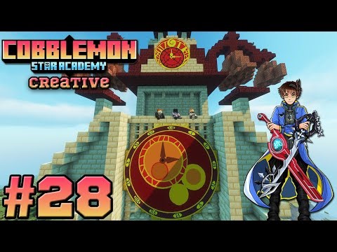 Cobblemon: Star Academy Creative Builds with Chaos & the Lads part 28: Laying Out Sunset Terrace