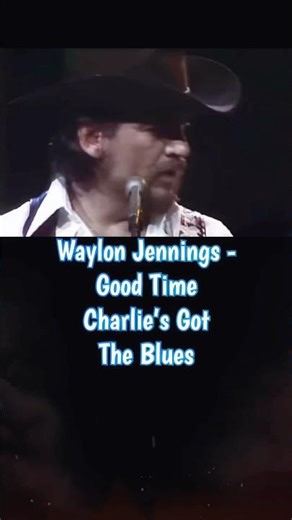 Waylon Jennings - Good Time Charlie’s Got The Blues (Lyrics) #countrymusic #70smusic #reels #lyrics
