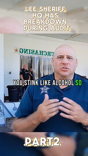 LEE SHERIFF HQ HAS BREAKDOWN DURING AUDIT #LeeSheriff #HQBreakdown | Get Real Get Strong