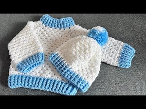 Easy & Fast Crochet Baby Hat/ Craft and Crochet 2381/ crochet granny hat /crochet hat￼ for beginners
