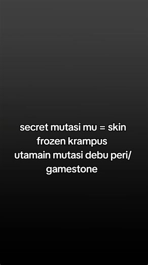 Mutasi Skin Frozen Krampus di Roblox