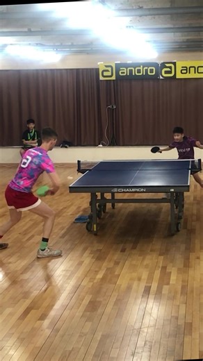 I came in confident… and left with homework 😅 Got schooled by a legit young pro who made it look WAY too easy. Respect. #TableTennis #PingPong #AdamBobrow #EpicRally #TTFamily