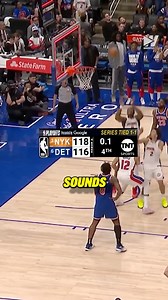 273K views · 2.7K reactions | Breaking down the wild Knicks vs Pistons clock error ⏰ | Whistle Sports | Facebook