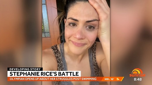 41K views · 112 reactions | Swimming champion Stephanie Rice has spoken out after sharing an gut-wrenching video about her mental health. | Sunrise | Facebook