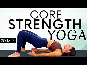 20 Minute Core Yoga Workout for Strength & Building Postures, Beginners