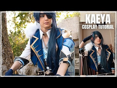 I Cosplayed As Your Favourite Genshin Character! KAEYA DIY Tutorial