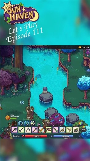 The Perfect Spot 🗡️🎣 | Sun Haven #gaming #sunhaven