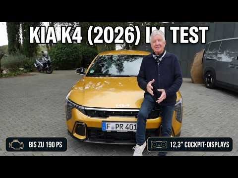 2026 Kia K4 GT-Line Hatchback im Test: Kompakter mit 190 PS im Fahrbericht