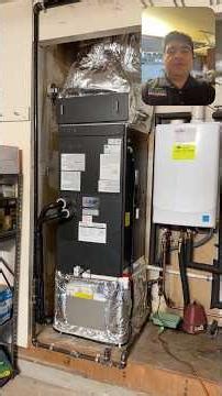 Bellevue gas to heat pump conversion #heatpump #mitsubishi #heating #centralheating #mitsubishi