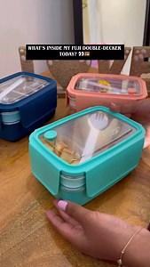 What all can you fit in our Fuji Double Decker Lunch Box?♥️♥️Pretty much… 😍😍EVERYTHING! 🤩 From salads to snacks to full meals — it handles it all.🤌✨ . Available now on our website 🌐✅ . #lunchboxlove #bentoboxlunch #stainlessteel #viralproducts #trending #reels #reelsindia | Catfatindia