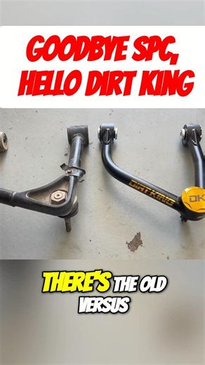 Dirt King Arms vs SPC - The Difference is Real #4x4 #offroad #comparison