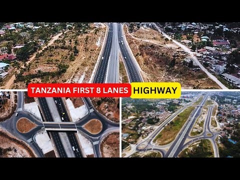 The First Ever 8 Lanes Highway in Tanzania 2025 | This is Next Level