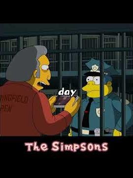 Fat Tony really got sent to jail. #thesimpsons #simpsons#cartoon