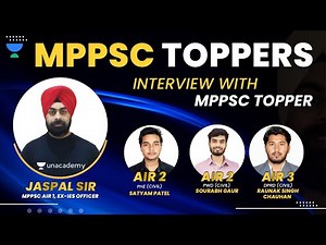 MPPSC Topper interviews with Jaspal Singh Sir | Unacademy