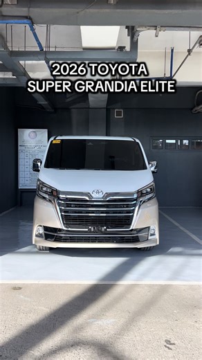 2026 TOYOTA SUPER GRANDIA ELITE