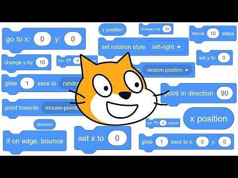How to use every Motion block in Scratch