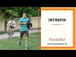 Intrepid Meaning & Pronunciation | English Vocabulary | VocabAct