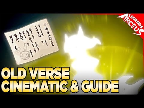 Old Verse Cinematic & Location Guide - Pokemon Legends Arceus
