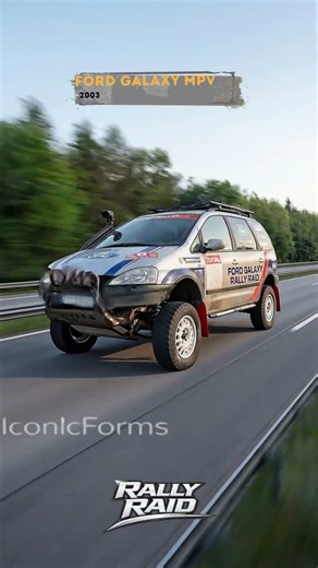 RALLY or STANCE? 😈 The Ultimate Ford Galaxy Build! 🛠️ #CarRestoration #Tuning #Stance #RallyCar