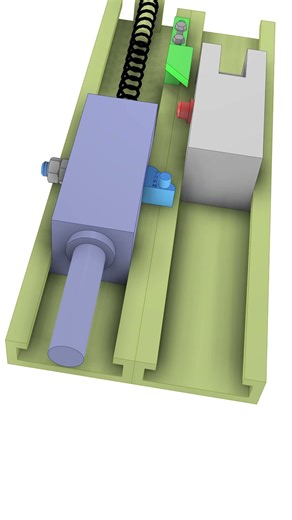 punch mechanism#mechanism #machine#solidworks #3dprinting