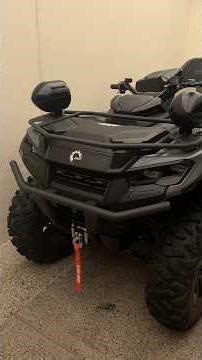 How to install the seat on a Can Am Outlander ATV
