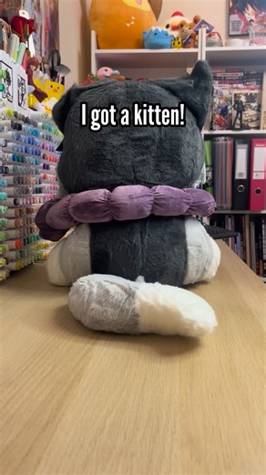 YolkyDolky on Instagram: "Toji as a cat~nya! 🐈‍⬛ I was lucky to receive this massive Tojimeow from @plushshopoffical @plushshop.anime !✨ Thank you so much!! It’s so adorable~nya and I love it so much ~nya😻 Use ‘Yolky’ to get 5% discount! But because it’s Christmas season a lot of plushies are discounted anyway ~nya 💖 #plushshop #anime #toji #jujutsukaisen #jjk #animelove #fyp #foryou #tojifushiguro #fushiguro #nya #meow #kawai #アニメ #ねこ #かわいい"