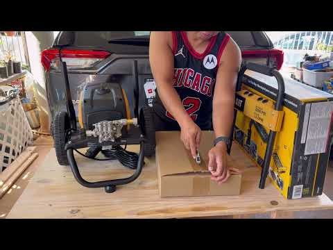 Unboxing CAT Electric Pressure Washer