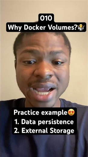 010 - Why Docker Volumes? #datapersistence #externalstorage #docker #volume #data