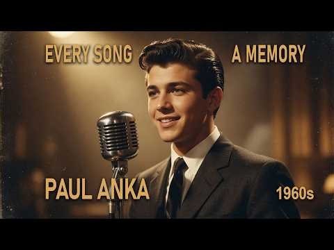 Golden Era of Love Songs | Paul Anka Romantic Oldies 50s & 60s | Timeless Teenage Dreams