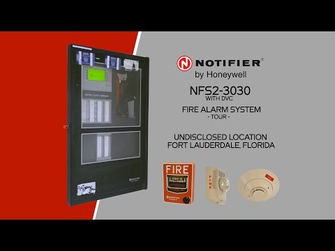 Notifier NFS2-3030 Addressable Fire Alarm System Tour