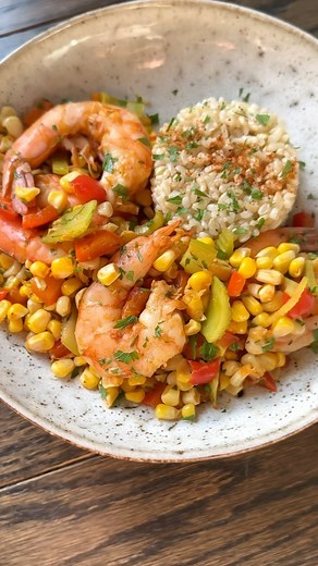 60K views · 1K reactions | One-Pan Cajun Shrimp & Rice! This recipe...