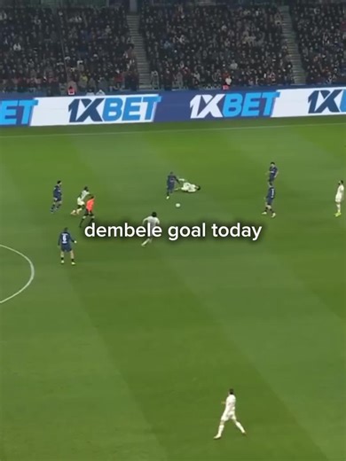 Dembele Scores Stunning Goal Against Lille