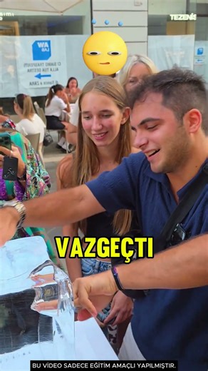 Buzun içindeki yüzüğü çıkartmaya çalış! ❄️💍