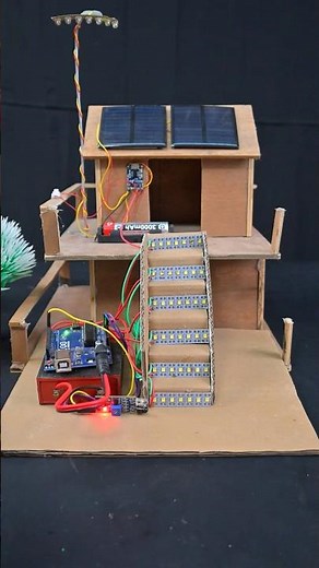 How To Make Automatic Staircase Light Strip Using Arduino & IR Sensor #shorts #arduino