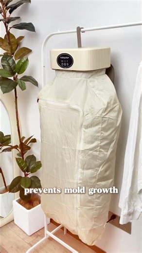 600w foldable electric clothes dryer 1080p