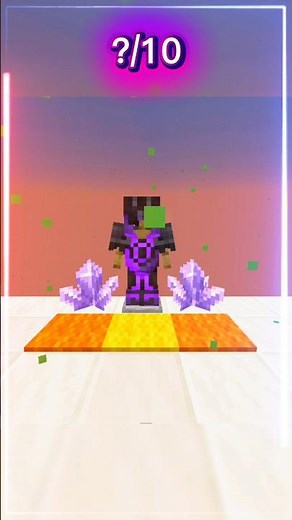 Best Armor Trim Combination in Minecraft? 💜🔥 #shorts