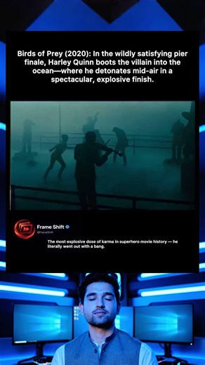 Birds of Prey (2020): In the wildly satisfying pier finale, Harley Quinn boots the villain into the