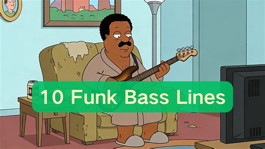 贝斯谱 | 10 funk bass lines