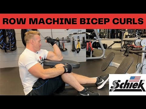 Bicep Curls On Row Machine || Toning Your Biceps || More Well Defined Biceps || More Muscular Biceps
