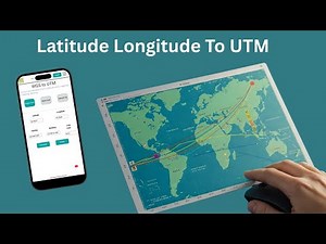 How to Convert Latitude Longitude (WGS84) to UTM? | Converter Tool #gis #gistutorial #mapping #tools