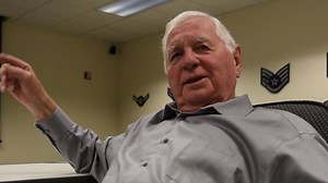 The #TeamKingsley pride and commitment to excellence spans the decades. A retired Airman, Lt. Col. Harold (Hal) Bingaman, who was stationed at Kingsley Field in the early 1960s, stopped by the base to see what had changed since he serve. He was an active-duty maintenance officer and a pilot of the F-101 Voodoo while stationed here—he shared some of his memories with us, Aug. 8, 2018. | 173rd Fighter Wing, Kingsley Field